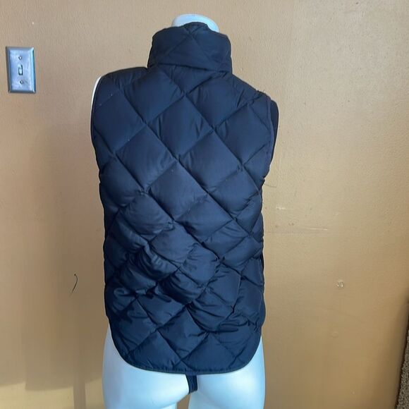 J.Crew Black Excursion Quilted Down Puffer Vest Size XXS - Picture 7 of 13